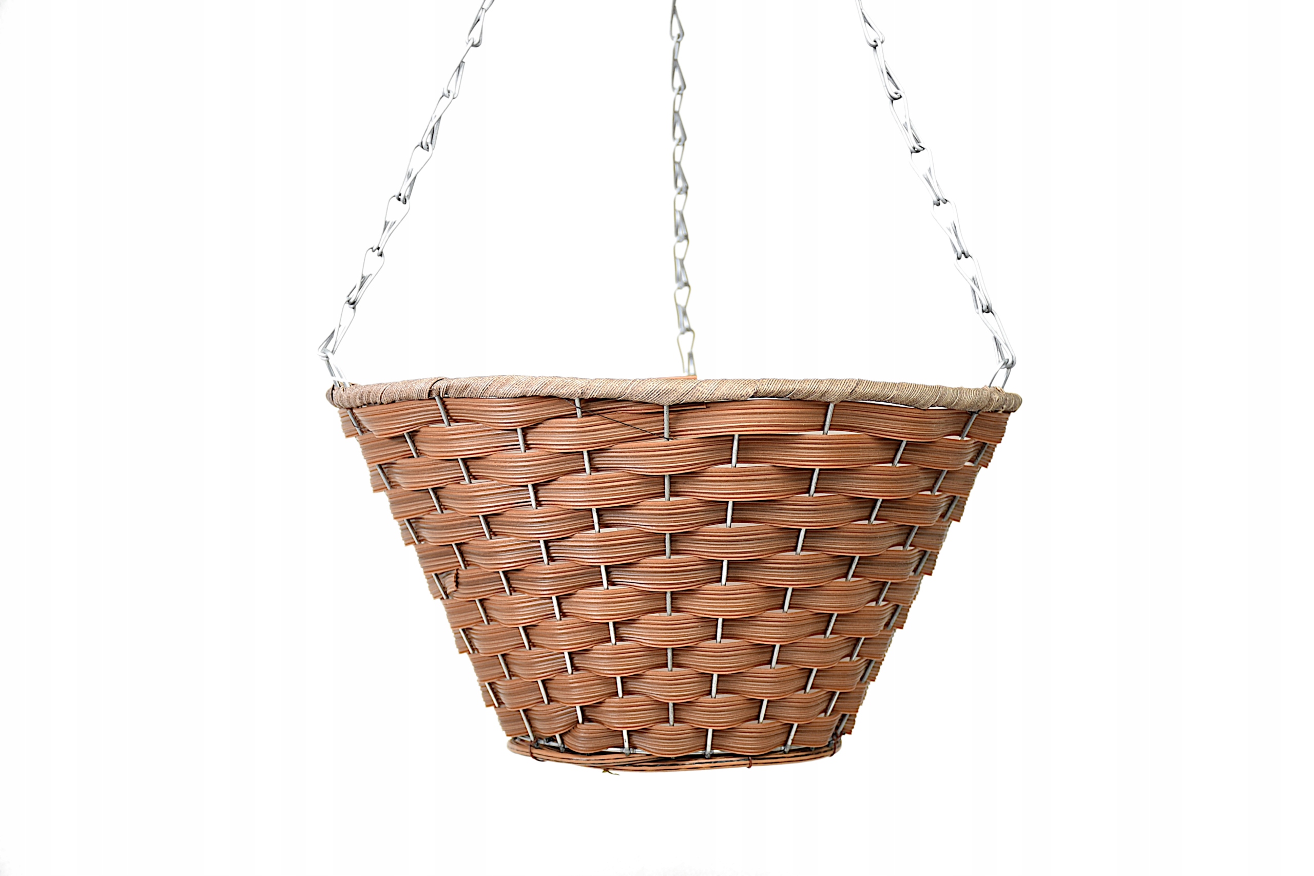 Dixiestore kvetináč 31 cm x 31 x 16 cm priemer 31 cm plastové odtiene hnedej a béžovej
